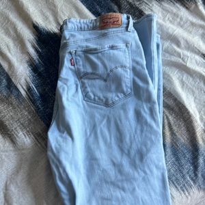 Levi's Light Blue Skinny Jeans for Women